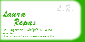 laura repas business card